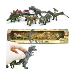 Dinosaurier leksaksfigurer 6 st. 14 cm