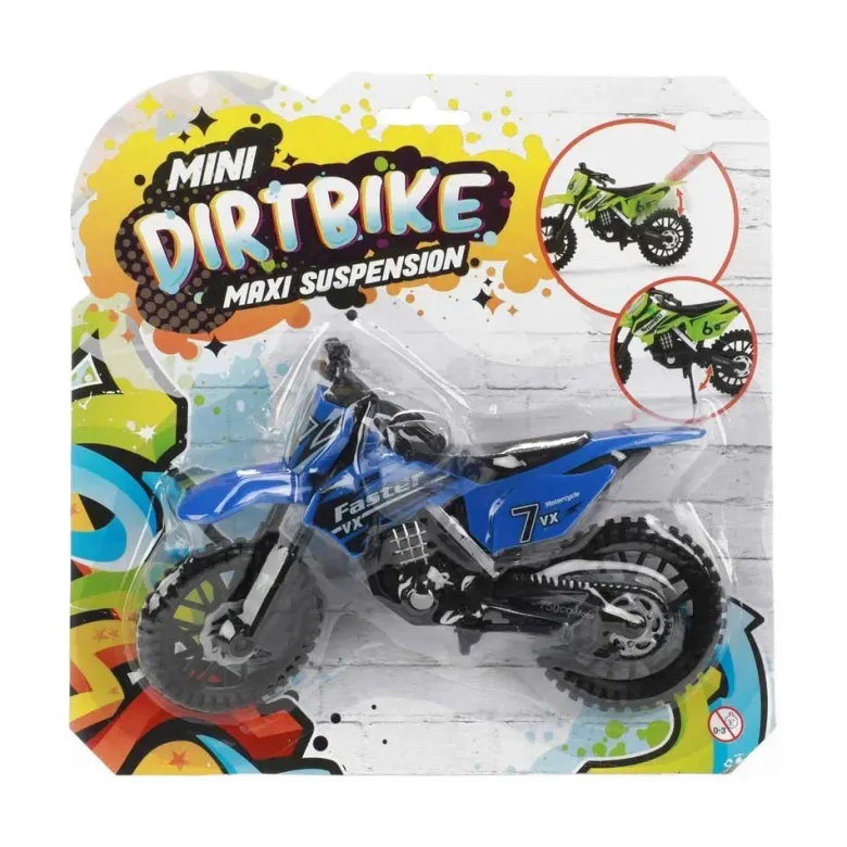 Dirtbike leksaksmotorcykel motorcross 1:12