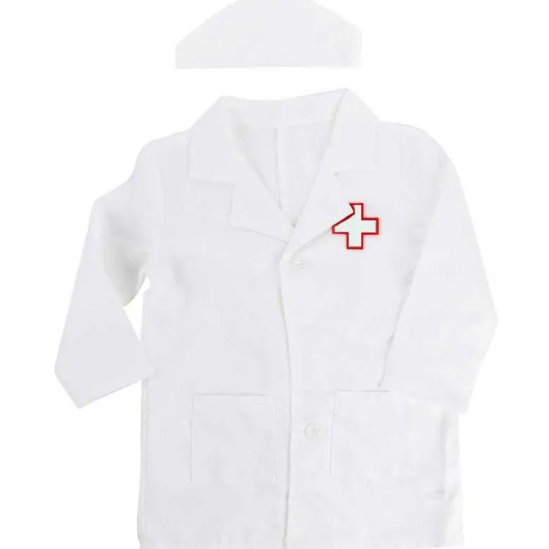 Doktorsrock med tillbehör för barn 3-7 år