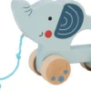 Dragleksak i trä elefant Tooky Toy