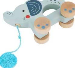 Dragleksak i trä elefant Tooky Toy