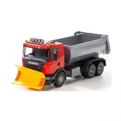 Emek Scania G 490 Lastbil med Plog Röd Leksak