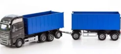 Emek Volvo FH16/750 Lastbil med Tridem Lastväxlare och Släp