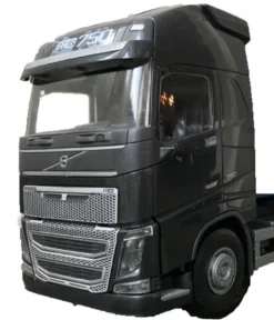 Emek Volvo FH16/750 Timmerbil Svart Kranhytt