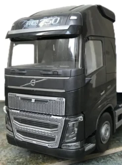 Emek Volvo FH16/750 Timmerbil Svart Kranhytt