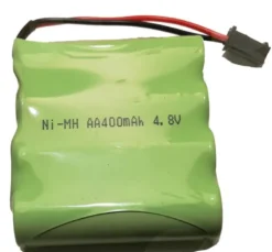 Extra batteri 4,8 volt 400 mAh till Radiostyrda Arbetsfordon