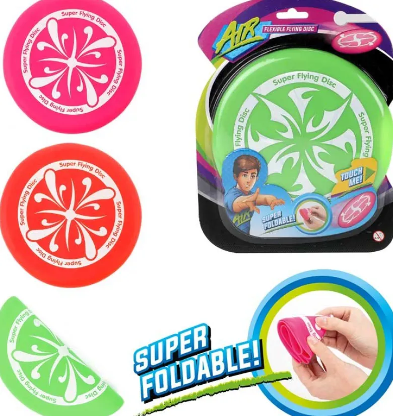 Frisbee i silikon flexibel vikbar 17 cm