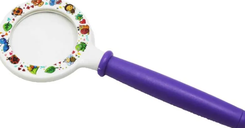 Förstoringsglas insektsletare leksak upptäckt