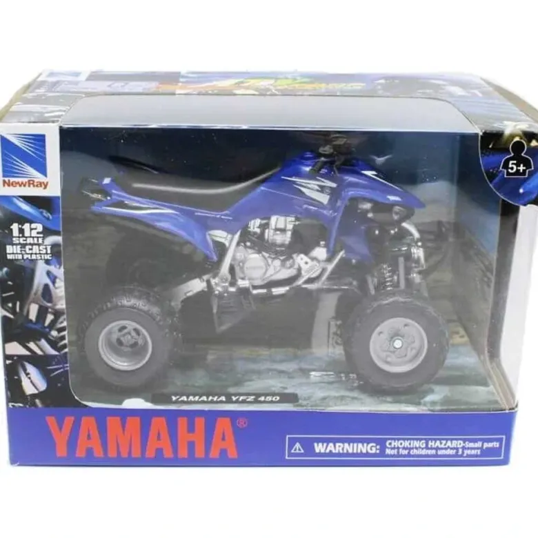 Fyrhjuling Yamaha YFZ 450 New Ray- 1:12