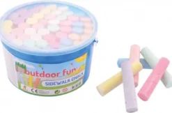 Gatukritor 50 st. 10,5 cm i hink till barn