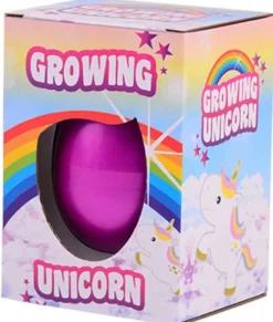 Ägg Unicorn växande enhörning 11 cm