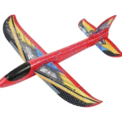 Glidflygplan 37 cm leksak med stickers