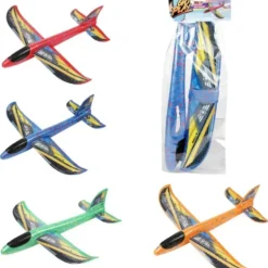 Glidflygplan 37 cm leksak med stickers