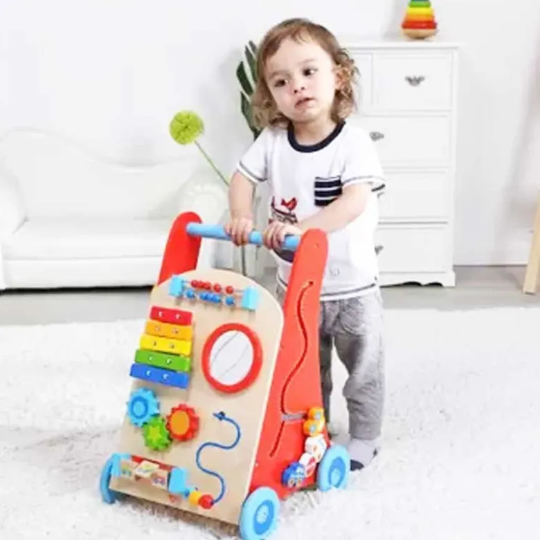 Gåvagn med musikinstrument Tooky Toy
