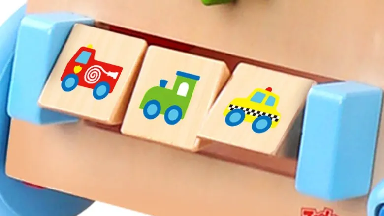 Gåvagn med musikinstrument Tooky Toy