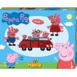 Hama Midi Pärlor Presentbox Greta Gris Peppa Pig 4000 st