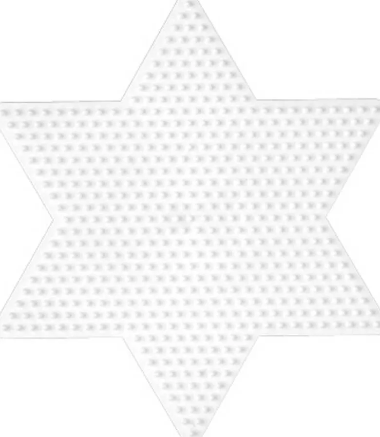 Hama Midi Stor Stjärna Pärlplatta