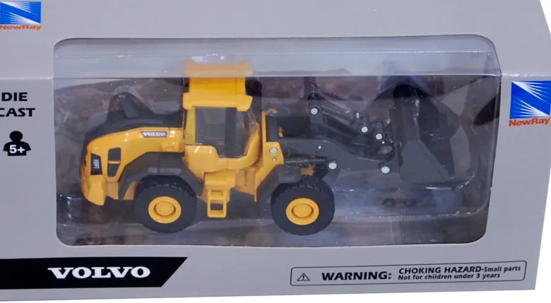 Hjullastare Volvo L60H Leksakslastare NewRay