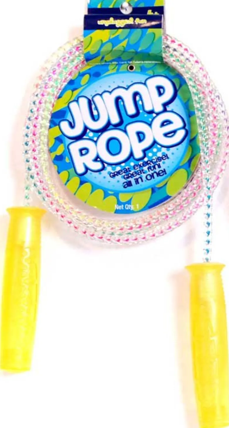 Hopprep 4 meter Rainbow Plas