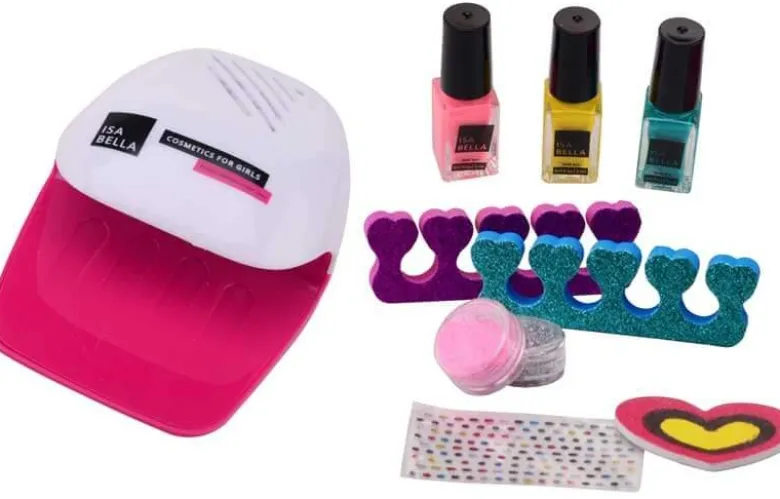 Isabella nagellack med nageltork till barn