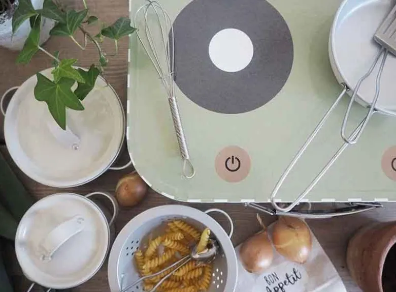 Jabadabado Köksset Bon Appetit med väska