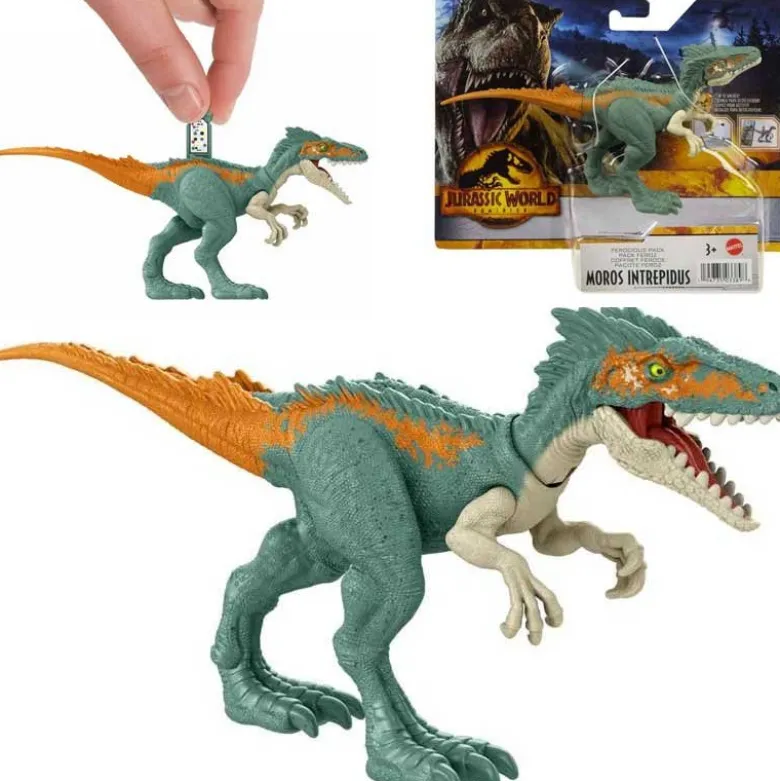 Jurassic World Moros Intrepidus Ferocious Dinosaurie HDX22