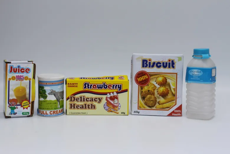 Kassaapparat leksak med mikrofon och ljud leka affär