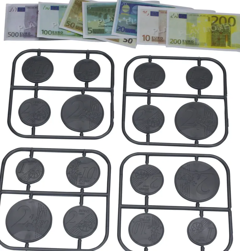 Kassaapparat leksak med mikrofon och ljud leka affär