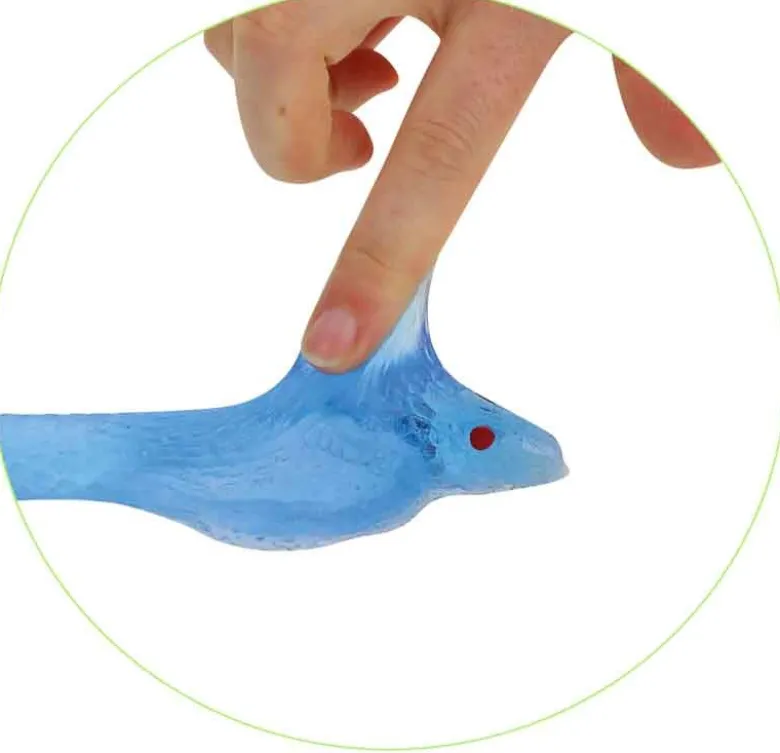 Klibbig och tänjbar leksaksorm fidget