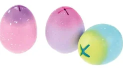 Klämboll ägg med enhörning figur Fidget