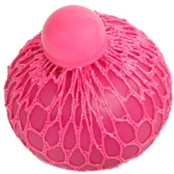 Klämboll, stressboll i nät leksak 6 cm