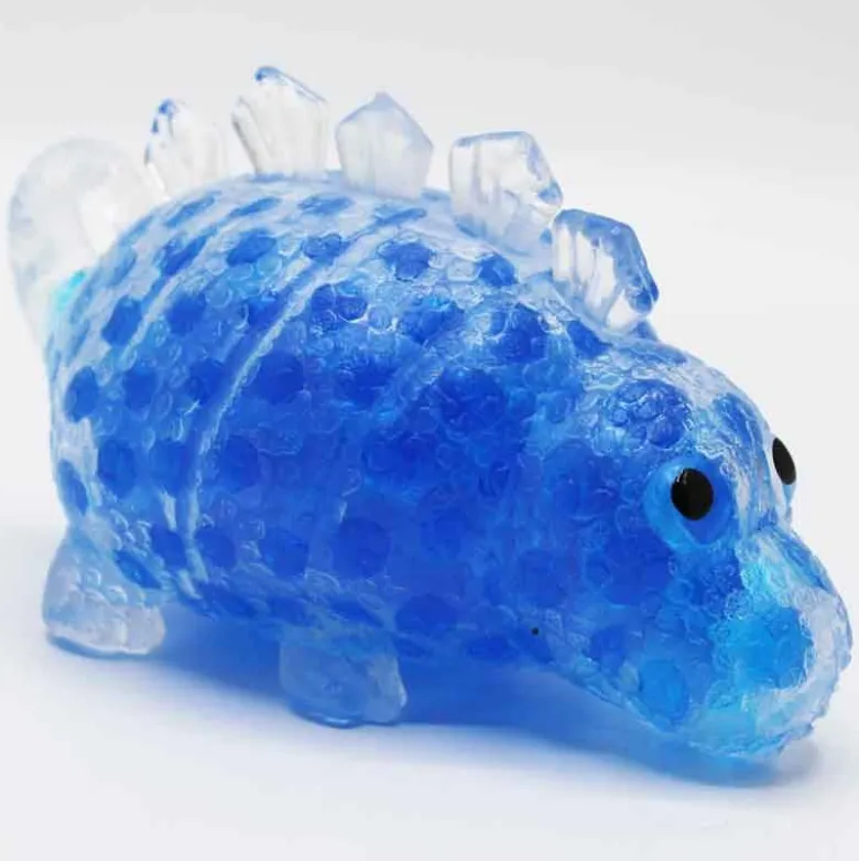 Klämdinosaurie klämdjur med mjuka pärlor 11 cm