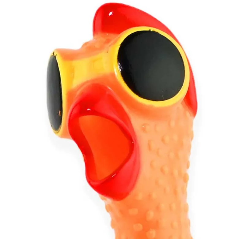 Klämkyckling med ljud - Squeeze Chicken 32 cm