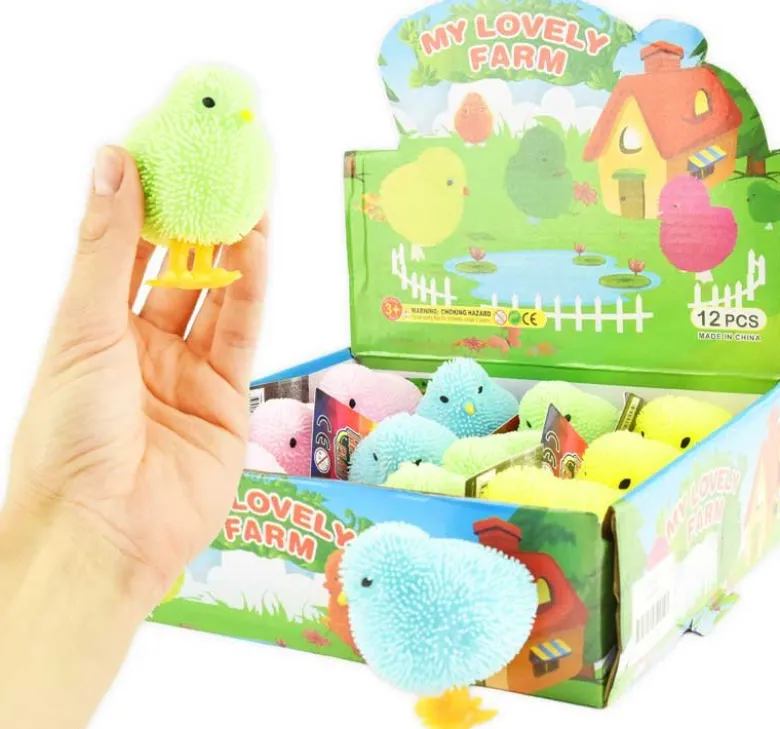 Klämkyckling Med Mjuka Strån Squeeze Chicken 7,5 cm