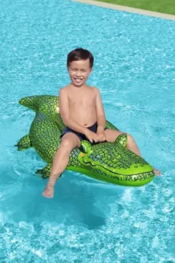 Krokodil Badmadrass 152 cm Bestway