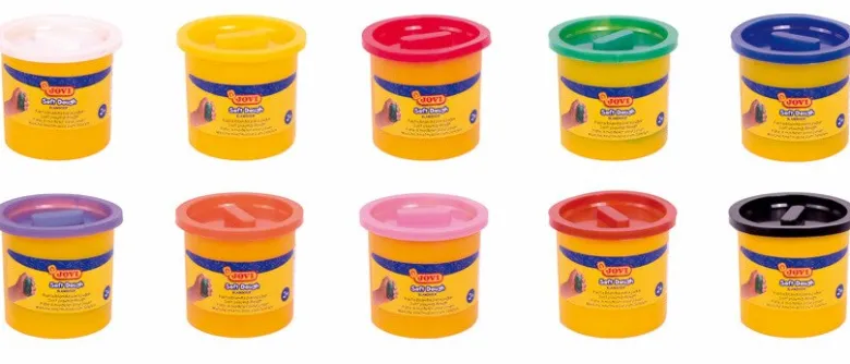 Leklera modellera Soft dough 10 st, 110 gram Jovi