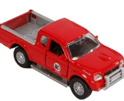 Leksaksbil Pick-Up med släp och grävmaskin Kids Globe