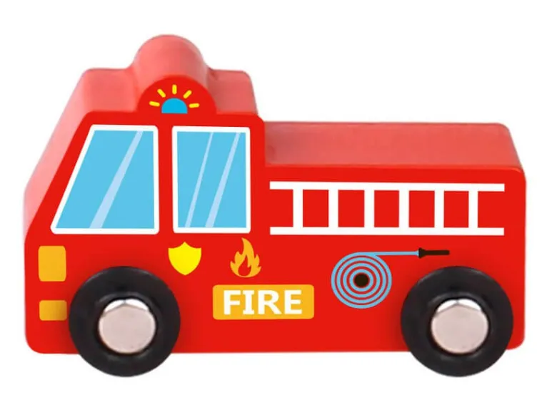 Leksaksfordon bilar och skyltar Tooky Toy