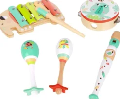 Leksaksinstrument trä Tooky Toy
