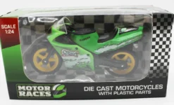 Leksaksmotorcykel Olika Färger Superbike 1:24