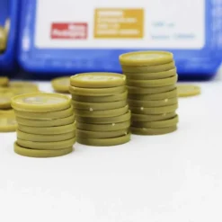 Leksakspengar 5 kr mynt 100 st