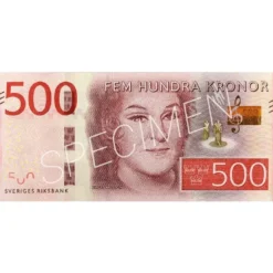 Leksakspengar 500-kronor sedel 100 st