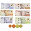 Leksakspengar Svenska Sedlar och Mynt