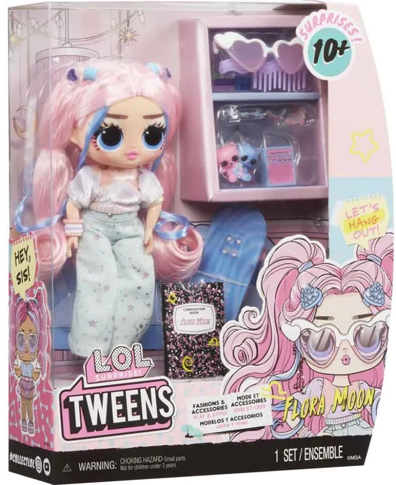 L.O.L. Surprise Flora Moon Tweens Core Docka 16,5 cm
