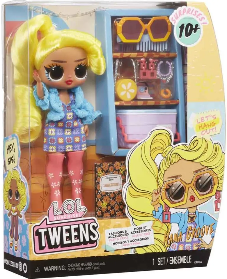 L.O.L. Surprise Hana Groove Tweens Core Docka 16,5 cm