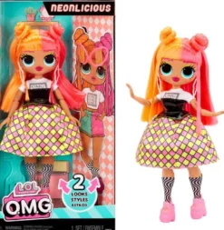 L.O.L. Surprise Neonlicious OMG House of Surprises Docka S4 25 cm