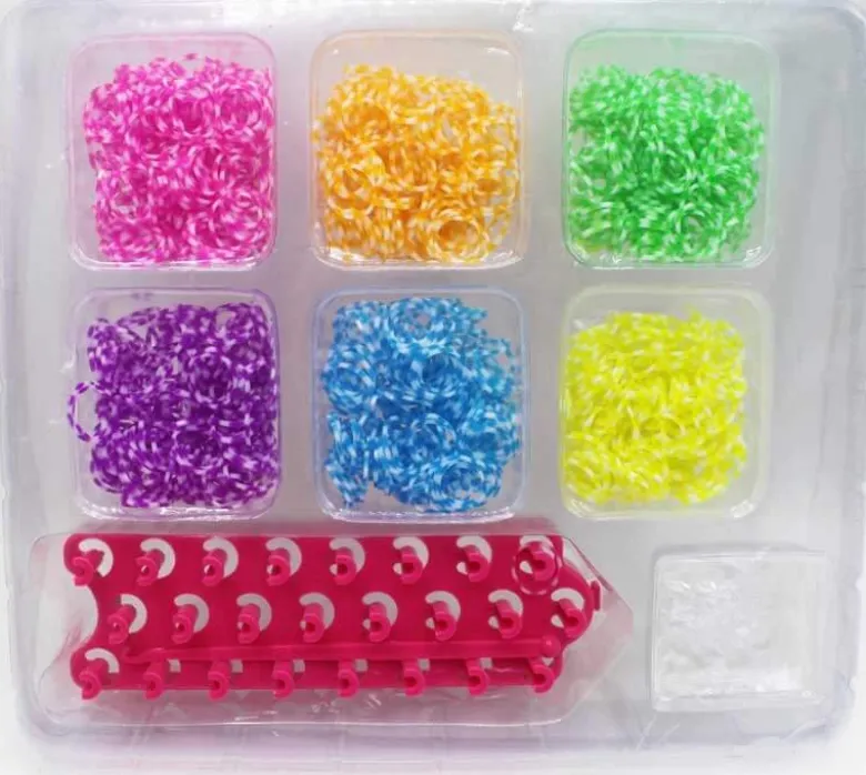Loom Band 1200 delar Gör egna armband