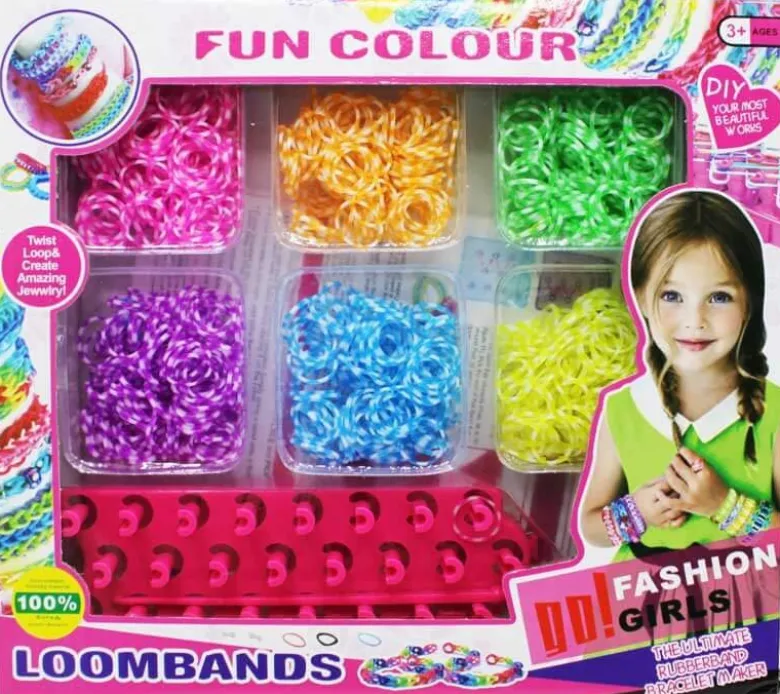Loom Band 1200 delar Gör egna armband