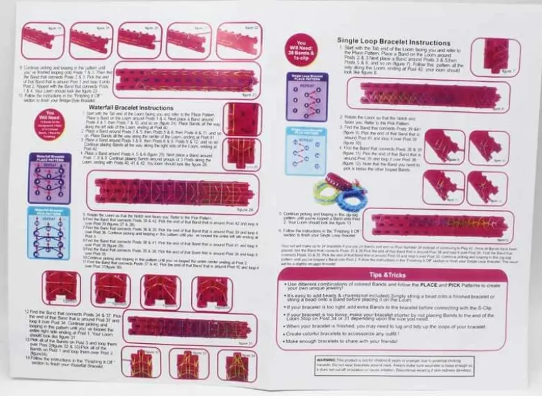 Loom Band 1200 delar Gör egna armband