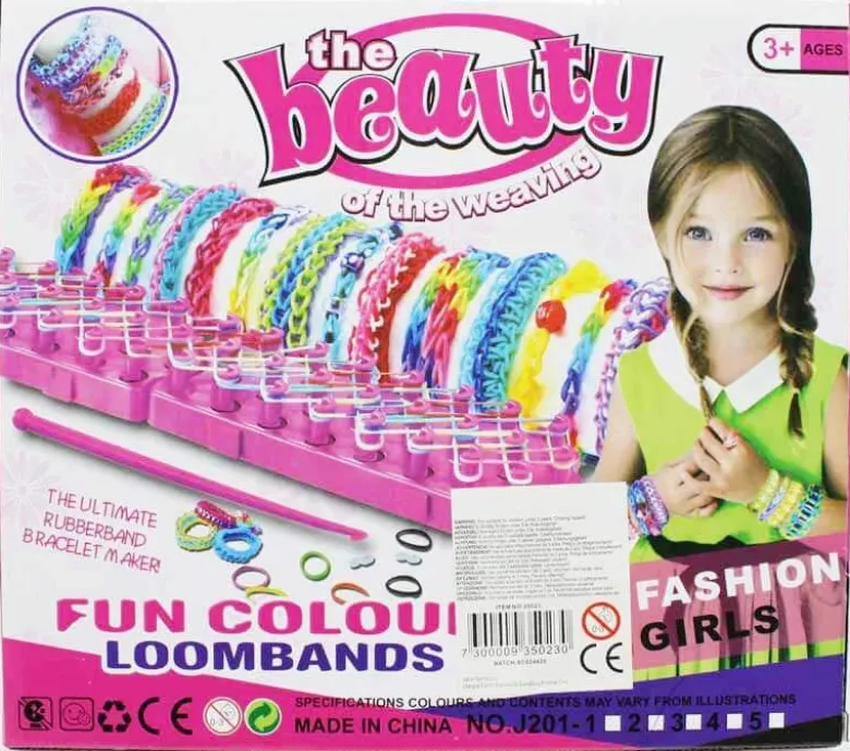 Loom Band 1200 delar Gör egna armband